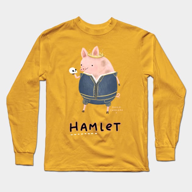 Hamlet Long Sleeve T-Shirt by Sophie Corrigan